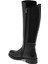 Siyah Deri-Tekstil Kadın Klasik Çizme - K24K1CM67712-A41 2