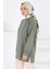 Yıldız Taş Detaylı Oysho Tunik Haki - 27673 1