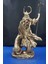Loki Odin'in Oğlu Heykeli – 35 cm Mitolojik Obje Hediyelik Eşya Ev Dekor Altın 4