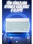Allzey Bluetooth Şarj Edilebilir Mini Q Klavye Kablosuz Taşınabilir 2