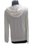 Beyaz Kapüşonlu Iki Iplik Sweatshirt 3
