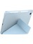 Lenovo Tab TB-311FU ile Uyumlu Kapak Tri Folding Üçgen Kalem Bölmeli Standlı Kılıfı 2