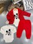 “erkek Bebek 3’lü Takım Mickey Mouse Desenli Sweatshirt Body ve Eşofman Altı 0-12 Ay” 1