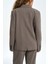 Bianda Çizgili Füme Blazer 8