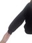 Kahve Peluş Kapüşonlu Siyah Şardonlu Termal Sweatshirt 3