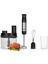 Siyah Çok Fonksiyonlu Blender Seti, Hızlı ve Kolay Kullanım 1