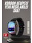 Çift Kordon Akıllı Saat, Renkli, Ios ve Android Uyumlu, Sesli Asistanli, Arama Cevaplayıcı 1