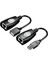 RJ45 USB Extender Cat5 Cat6 Kablosu Üzerinden USB Uzatma Adaptörü 50M 1