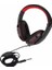 Msa-Shop Oyuncu Kulaklığı Kulak Üstü Kablolu Stereo Mikrofonlu Yumuşak Kulak Yastığı 3