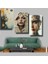 3 Lü Modern Sanat Portre Ev Duvar Salon Güzellik Salonu Ofis Dükkan Dekarasyon Kanvas Tablo 1