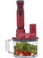 Kırmızı Viyolin Çok Amaçlı Blender Seti, Şık ve Kullanışlı Mutfak Gereçleri 2