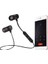 Msa-Shop Sports Mıknatıslı Siyah Bluetooth Kulaklık Kablolu Uzun Pil Ömrü 1