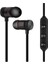 Msa-Shop Sports Mıknatıslı Siyah Bluetooth Kulaklık Kablolu Uzun Pil Ömrü 3