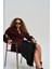 Briella Belden Oturtmalı Bordo Blazer 6