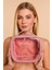 Baby Pink Shine Collection Simli Makyaj Seyahat Çantası 5