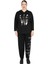 Kadın Büyük Beden Siyah Alt Üst İkili Kapüşonlu Takım 6