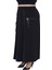 Kadın Büyük Beden Siyah Şık Spor Etek 8