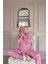 Pembe Love You Desenli Termal Kadın Pijama Takımı 3