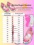 Pembe Rugan Simli 3D Kız Babet Sneakers 10