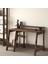Country Ergonomik Çalışma Masası, Modern Bilgisayar Masası - Antik Ceviz 3