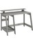Country Ergonomik Çalışma Masası, Modern Bilgisayar Masası - Gri 9