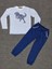 T-Rex Baskılı T-Shirt + Indigo Pantolon Takım 8