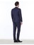 Saks Düz Slim Fit Kruvaze Yaka Dokuma Smokin Takım Elbise 8