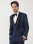 Saks Düz Slim Fit Demonte Yaka Dokuma Y Smokin Takım Elbise 8