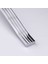 Akasya 256 mm 10LU Set Krom Gümüş Metal Mobilya Kulpu Çizgili Model Paslanmaz Sağlam Kulpları Kulbu 5