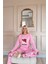 Pembe Sweet Dream Desenli Termal Kadın Pijama Takımı 2