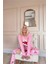 Pembe Sweet Dream Desenli Termal Kadın Pijama Takımı 3