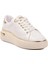 Ayakmod Lady 028 Z Altın Detaylı Beyaz Kadın Sneaker 4