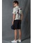 Fral Spor Erkek Chino Şort Slim Fit Lacivert 11