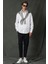 Tom Erkek Basic Gömlek Comfort Slim Fit Beyaz 12