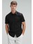 Arus Erkek Smart Gömlek Slim Fit Siyah 13