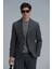 Mex Spor Erkek Blazer Ceket Slim Fit Siyah 16