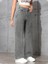 Kadın Baggy Fit Yüksek Bel Denim Jean Yıkamalı Pantolon 4