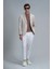 Rolf Spor Erkek Blazer Ceket Slim Fit Bej 13