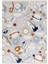 Sirnach Figürlü Multi Polyester Pamuk Tabanlı Çocuk Halısı 1
