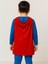 Erkek Çocuk Maskeli Pelerinli 3'lü Superman Kostümü 2