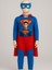 Erkek Çocuk Maskeli Pelerinli 3'lü Superman Kostümü 3