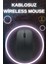Msa-Shop Profesyonel Mouse Wireless Oyuncu Faresi Bluetooth Bağlantılı 1