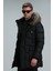 Clark Kaz Tüyü Erkek Mont Siyah 11