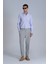 Frederik Erkek Basic Gömlek Slim Fit Açık Mavi 15