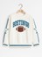Erkek Çocuk Boston Yazılı Tasarım Oversize Sweatshirt 4