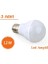 12W Enerji Tasarruflu LED Ampul ( 3 Adet ) 1