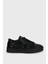 Zeus Erkek Hakiki Deri Sneaker Ayakkabı Siyah 6