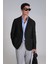 Dor Spor Erkek Blazer Ceket Slim Fit Siyah 16