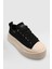 Vıctorıa Kadın Sneaker Ayakkabı Siyah 12