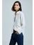 Hannah Kadın Gömlek Regular Fit Ekru 16